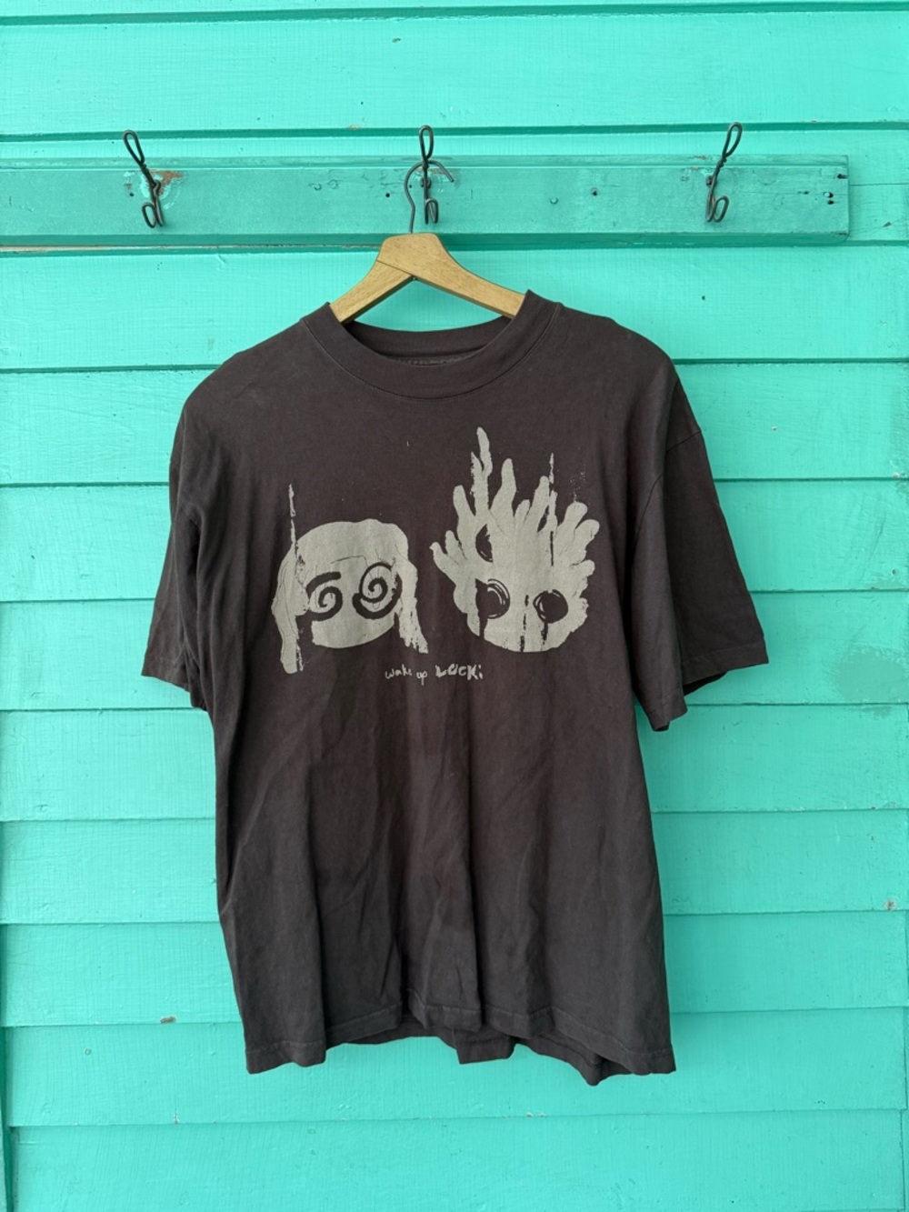 Wake Up Lucki Brown Short-Sleeve Lucki x F1lthy